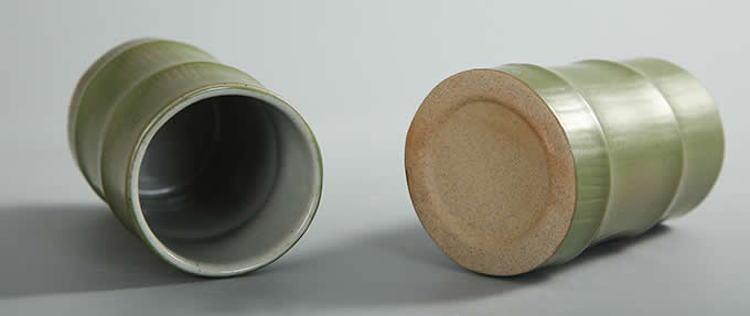   Bamboo style Ceramic Mug