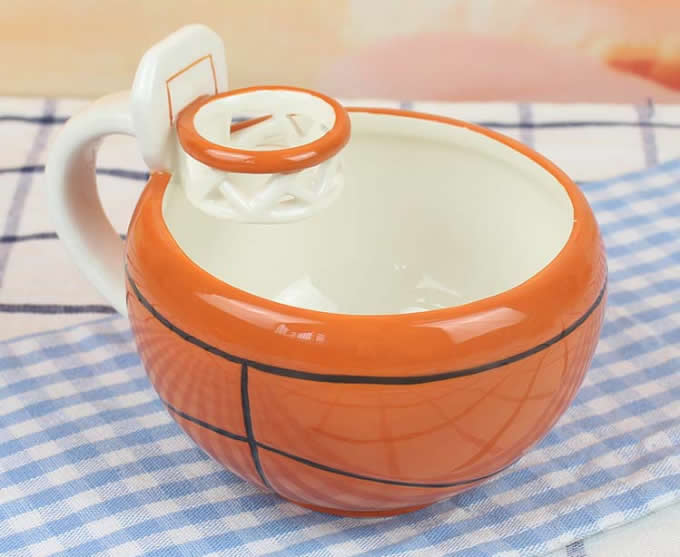 Basketball & Football Ceramic Cup 