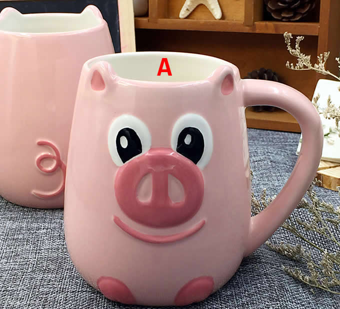 Mug Peppa Pig Having fun Ceramic Light Pink (350 ml) – Urbanheer