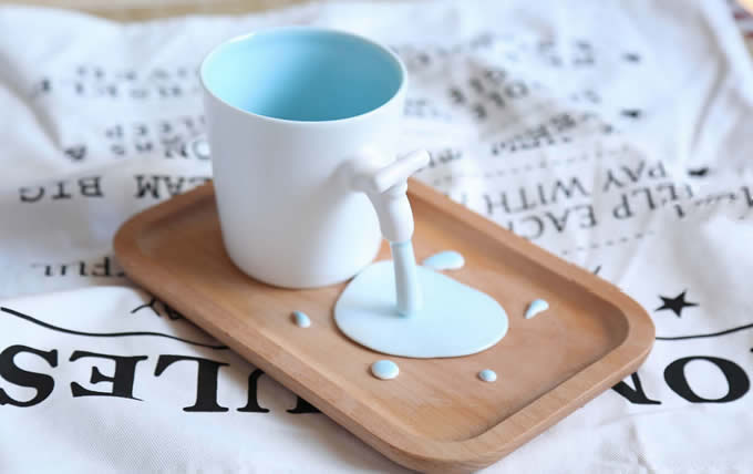  Faucet Handle Coffee Cup