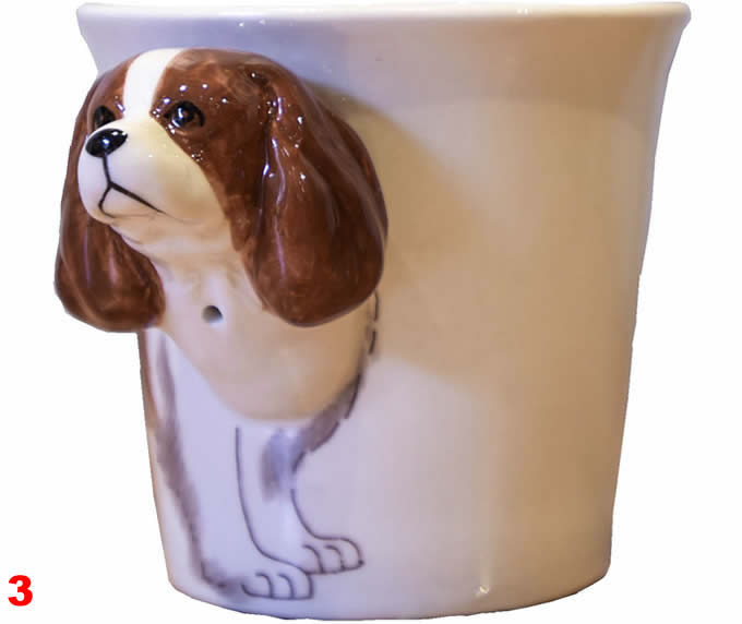   Hand-Painted Animal Ceramic Cups Mug 