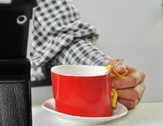   Novelty Climbing Man Coffee Cup