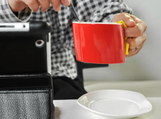   Novelty Climbing Man Coffee Cup