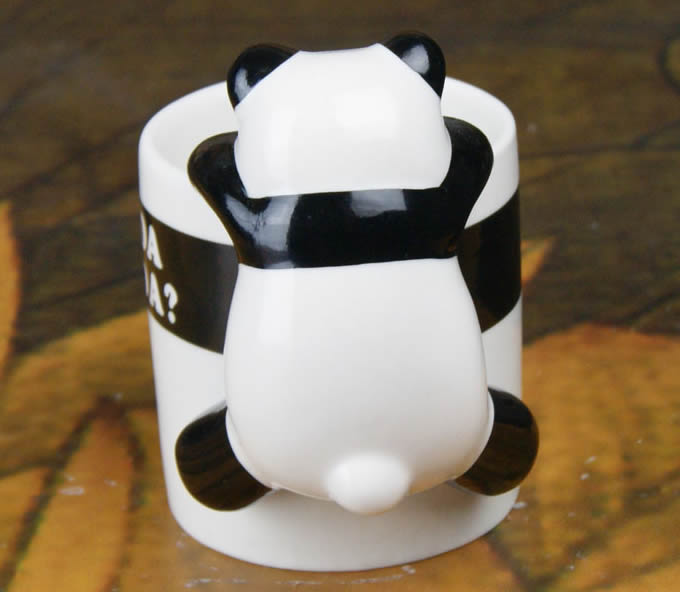   Novelty Climbing Panda Coffee Cup