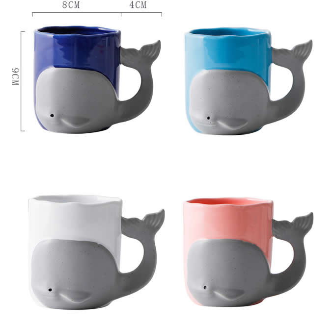 Novelty Whale Coffee Cup 