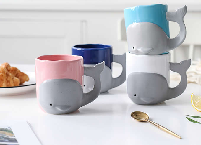 Novelty Whale Coffee Cup 