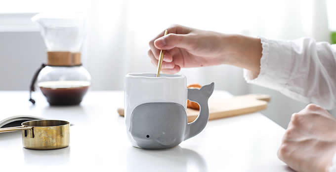 Novelty Whale Coffee Cup 