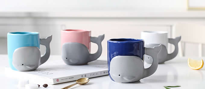 Novelty Whale Coffee Cup 