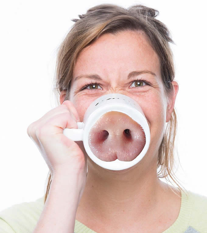   Pig Nose Coffee Tea Mug