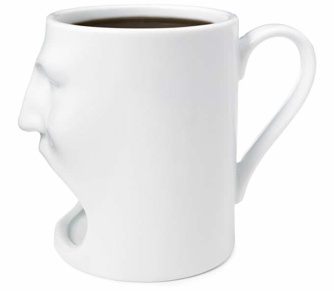  Skull Cookie Holder Coffee Mug