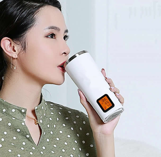 Smart Time Reminder Water Cup For Drinking With Health