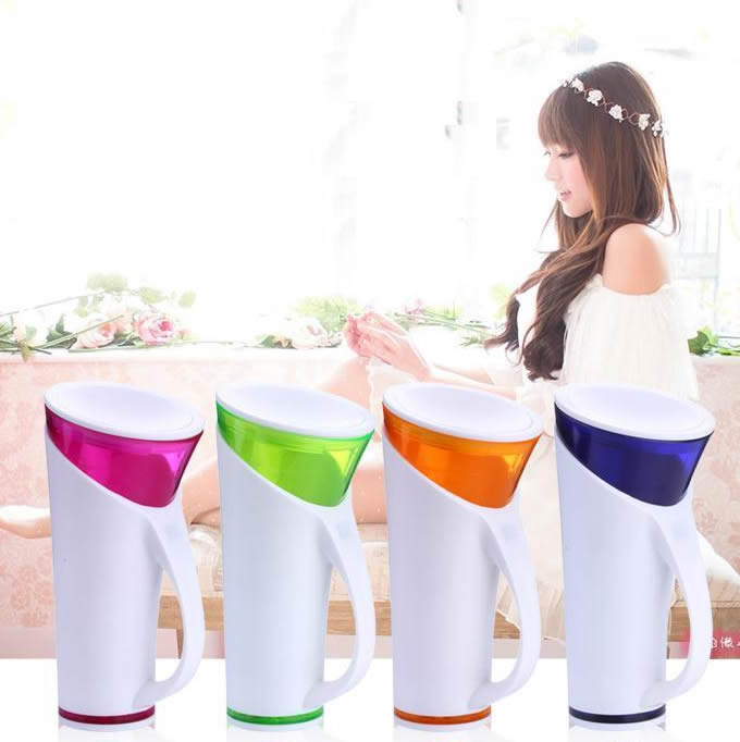 Smart Touch Sensing Travel Cup With Temperature Display