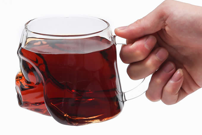 Soldier Helmet Glass Drinking Ware Cup