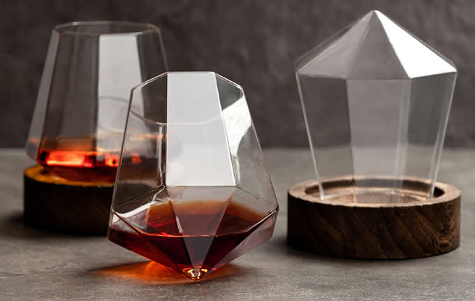 Stemless Wine Glass Set 