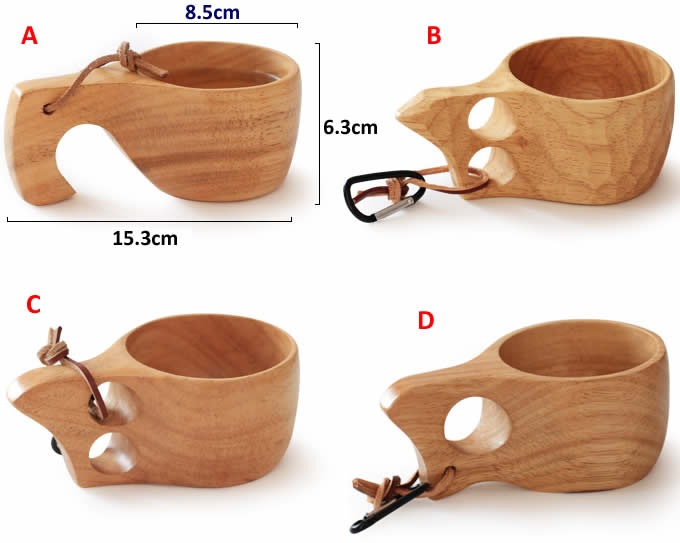  Wooden Water Cup