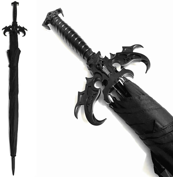 Crusader Sword Handle Umbrella 