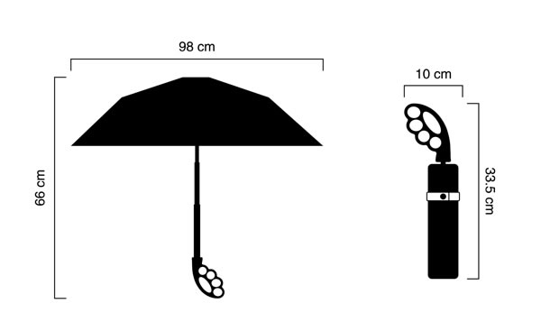 Fist Handle Umbrella 
