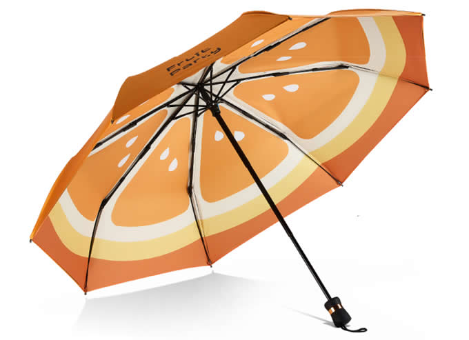 Fruit  Double Layer Sun rain Folding Umbrella 