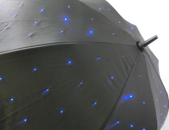Night Glow LED Flashlight Umbrella 