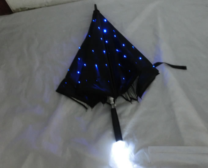 Night Glow LED Flashlight Umbrella 
