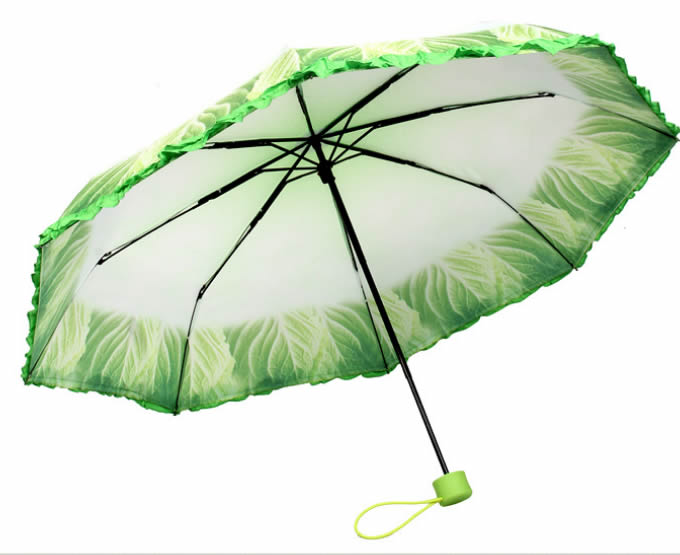 Vegetable Folding Umbrella Sun UV Protection Travel Creative