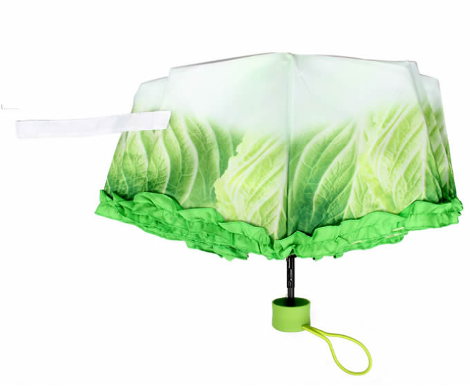 Vegetable Folding Umbrella Sun UV Protection Travel Creative