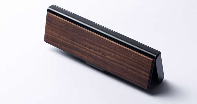 Aluminum alloy & Wooden Pen Pencil Case Box 