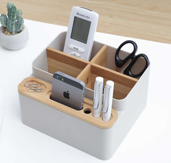  Multipurpose Desk Organizer Pen Pencil Holder Desk Supplies Storage Box