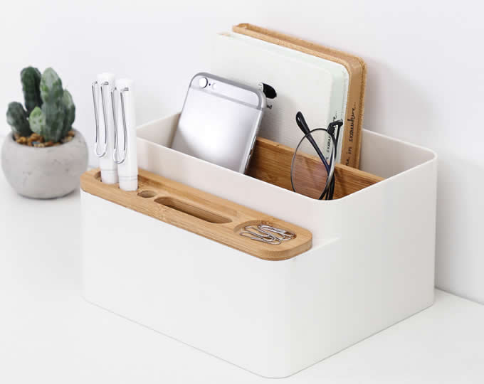  Multipurpose Desk Organizer Pen Pencil Holder Desk Supplies Storage Box