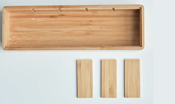 Bamboo Drawer Organizer