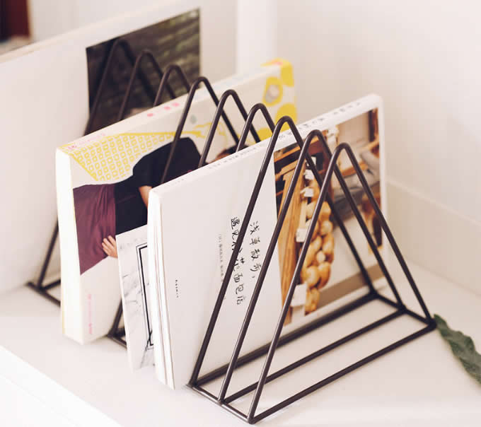  Metal File Folder Magazine Newspaper Rack Holder 