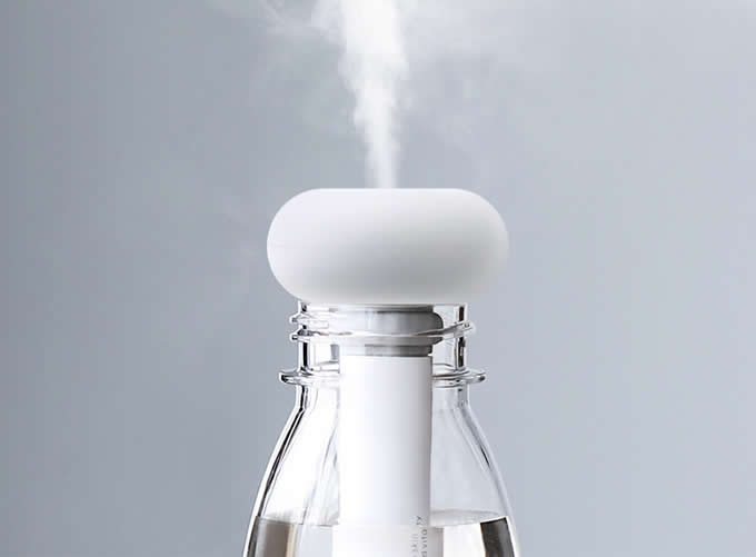  Portable USB Doughnut Humidifier Air Essential Oil Purifier Aroma Diffuser 