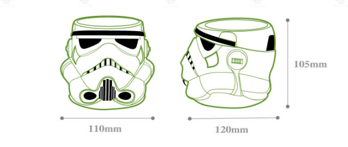 Soldier Helmet Pen Holder  