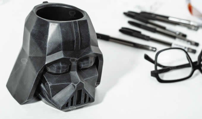 Soldier Helmet Pen Holder  