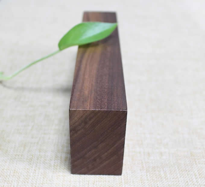  Wooden  4 Slot Desktop Business Card Holder 