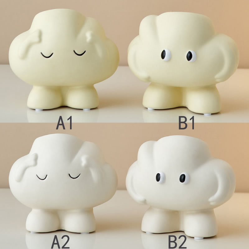 Cartoon Cloud Doll Organize Pen Holder