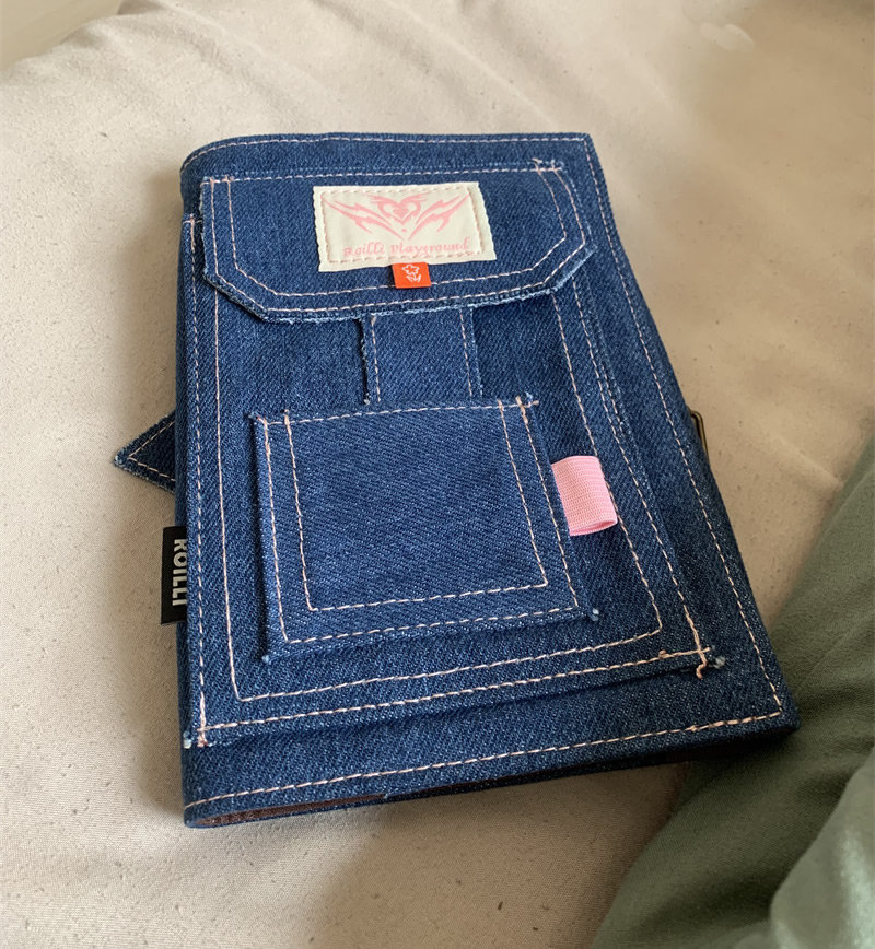 Vintage Jeans Notebook,Book Cover