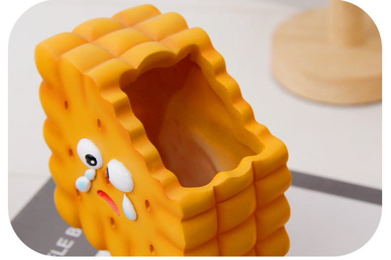 Biscuit Doll Pen Holder, Unique Design Gift