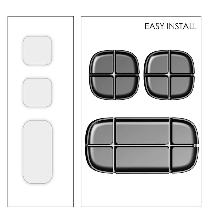  3M Self Adhesive Desktop Silicone Cable Clip USB Wire Holder Cord Cable Management System