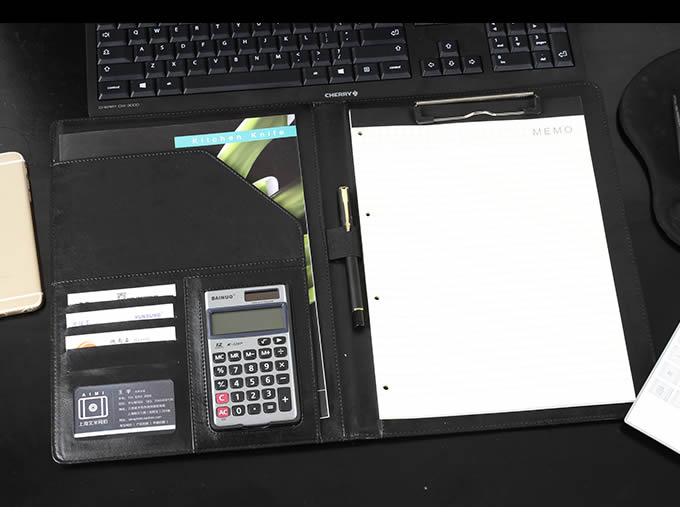  A4 Padfolio Organizer Documents Holder