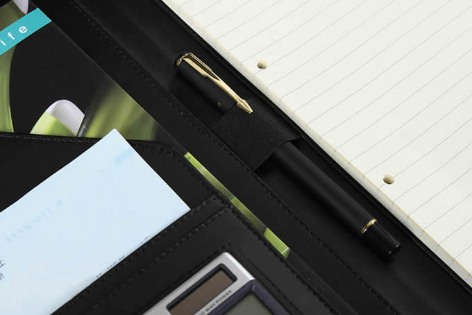  A4 Padfolio Organizer Documents Holder