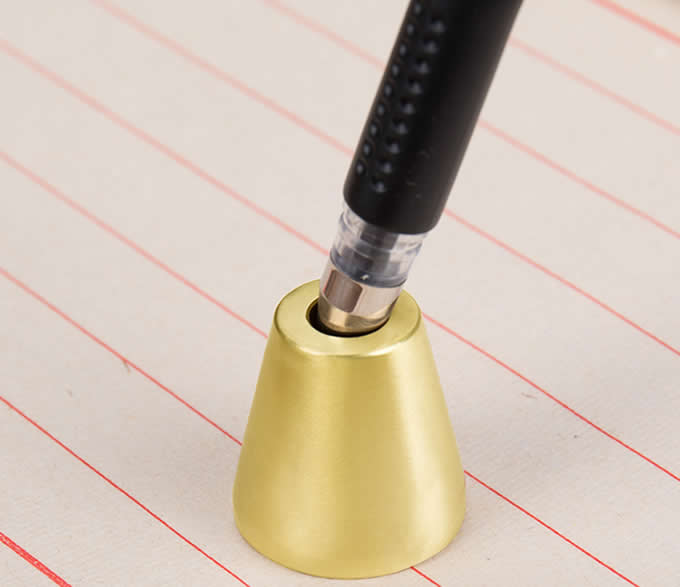 Brass Pen Stand,Mini Size Pen Holder - Desktop Organizer