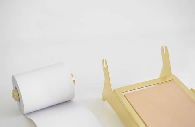 Brass Note Pad Holder Memo Dispensers 