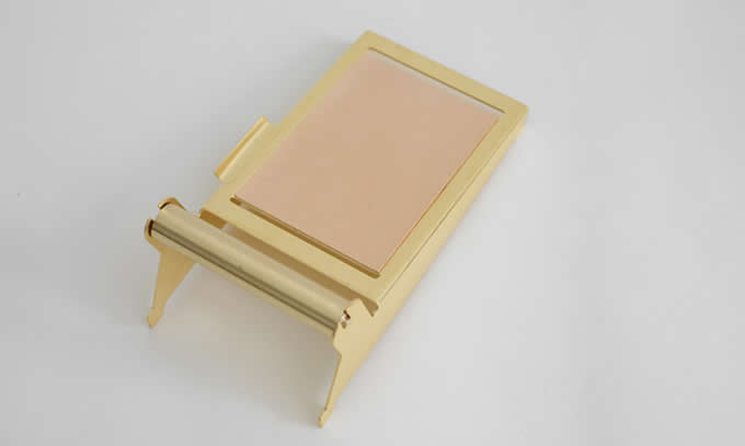 Brass Note Pad Holder Memo Dispensers 