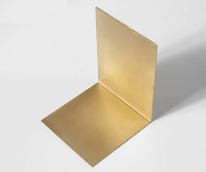  Brass Office Desktop Bookend,Brass  Art Bookend for Book Stand 