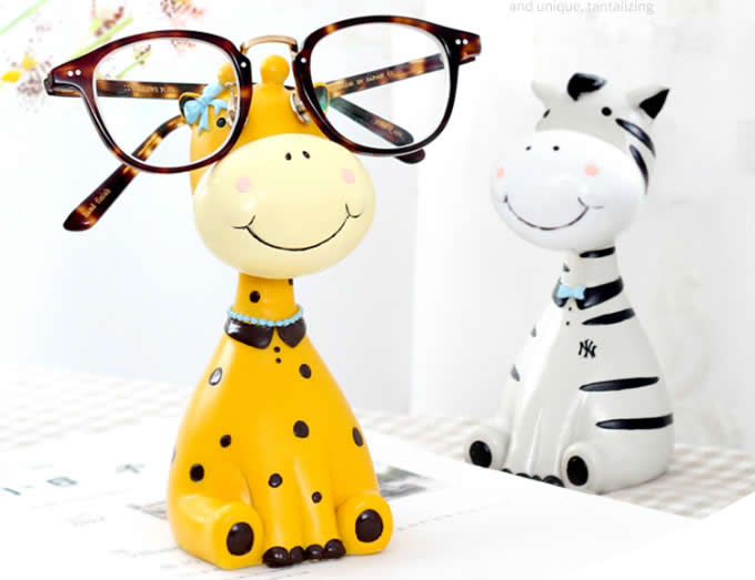 Cartoon Animal Eye Glasses Holder 