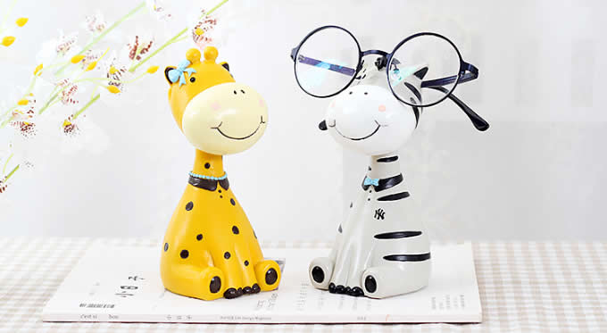 Cartoon Animal Eye Glasses Holder 