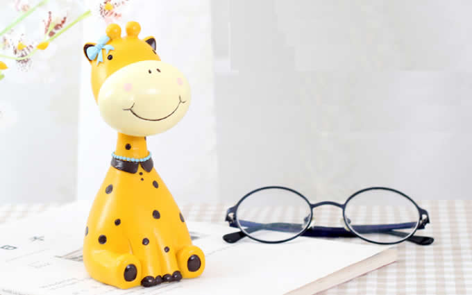 Cartoon Animal Eye Glasses Holder 