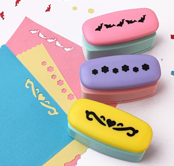  Cartoon Pattern Hole Punch Set 