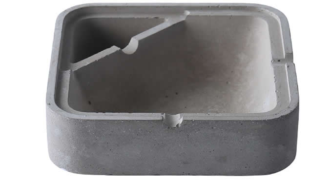  Concrete Cigar Cigarette Ashtray (2 compartments)